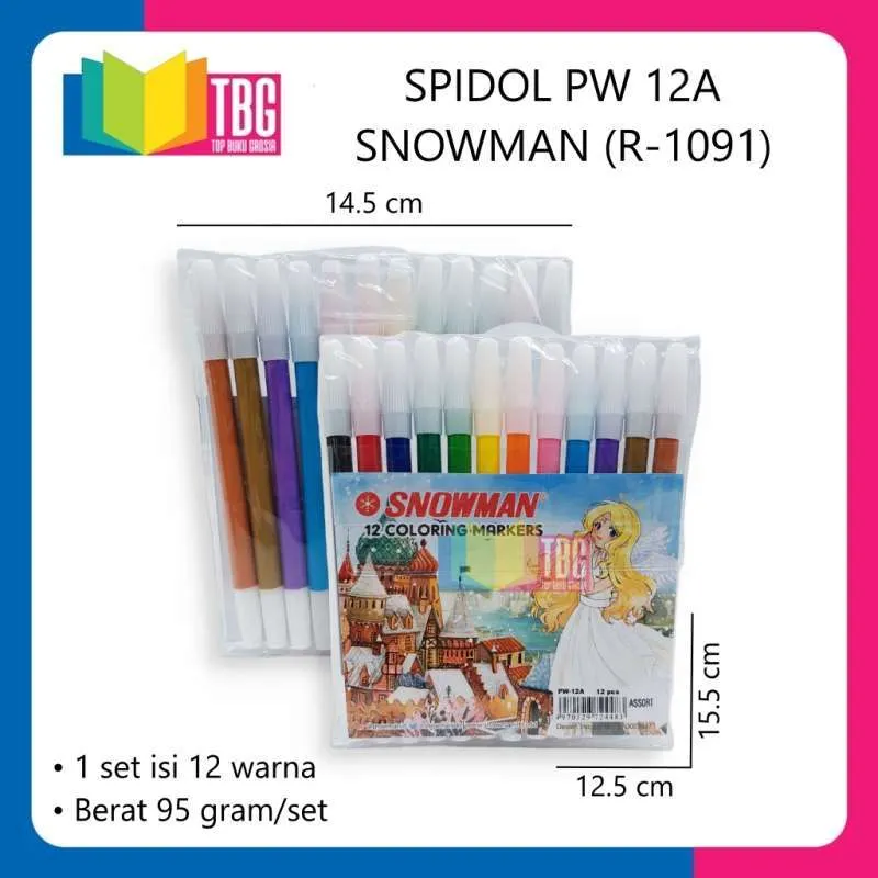Spidol Snowman