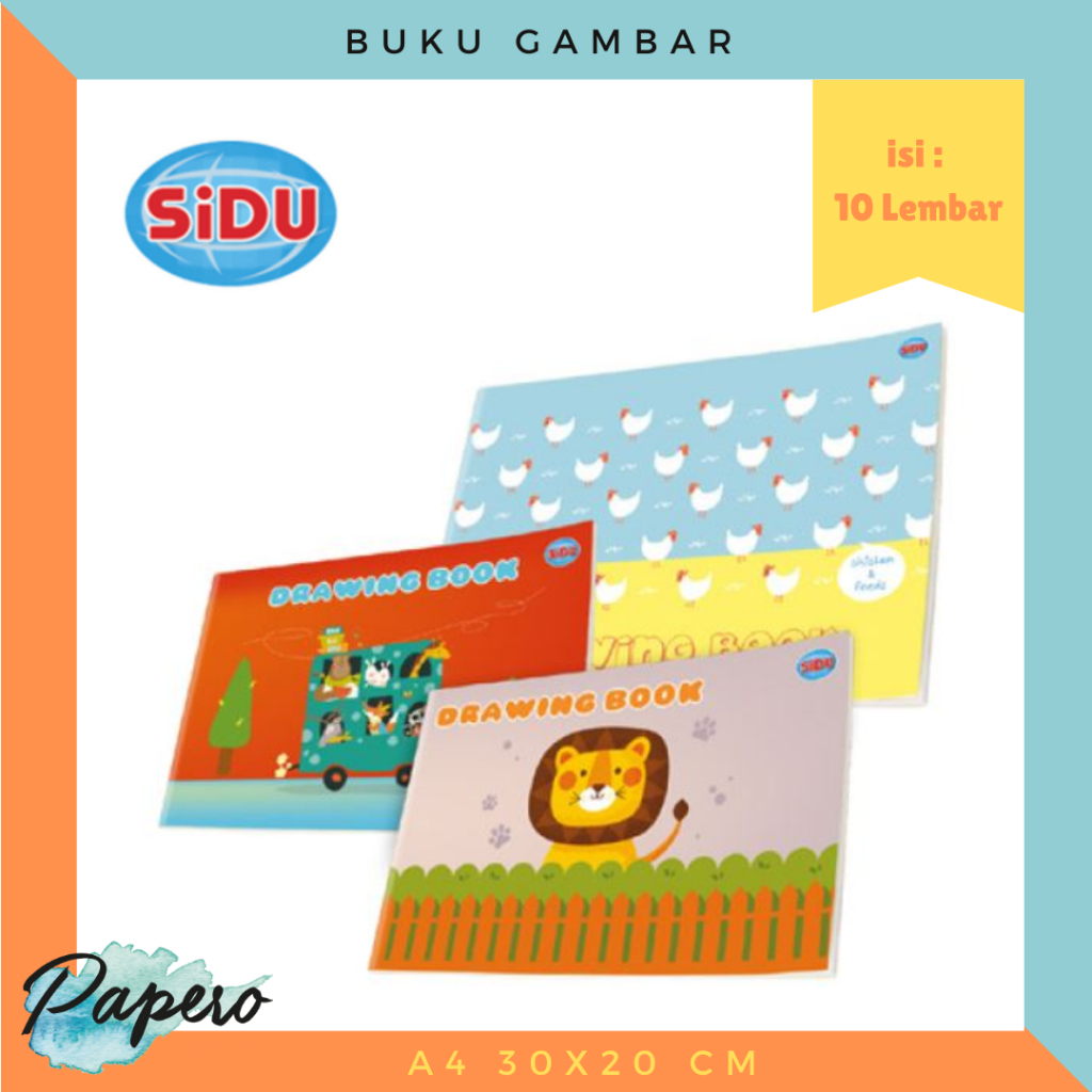 Buku Gambar A4 SIDU