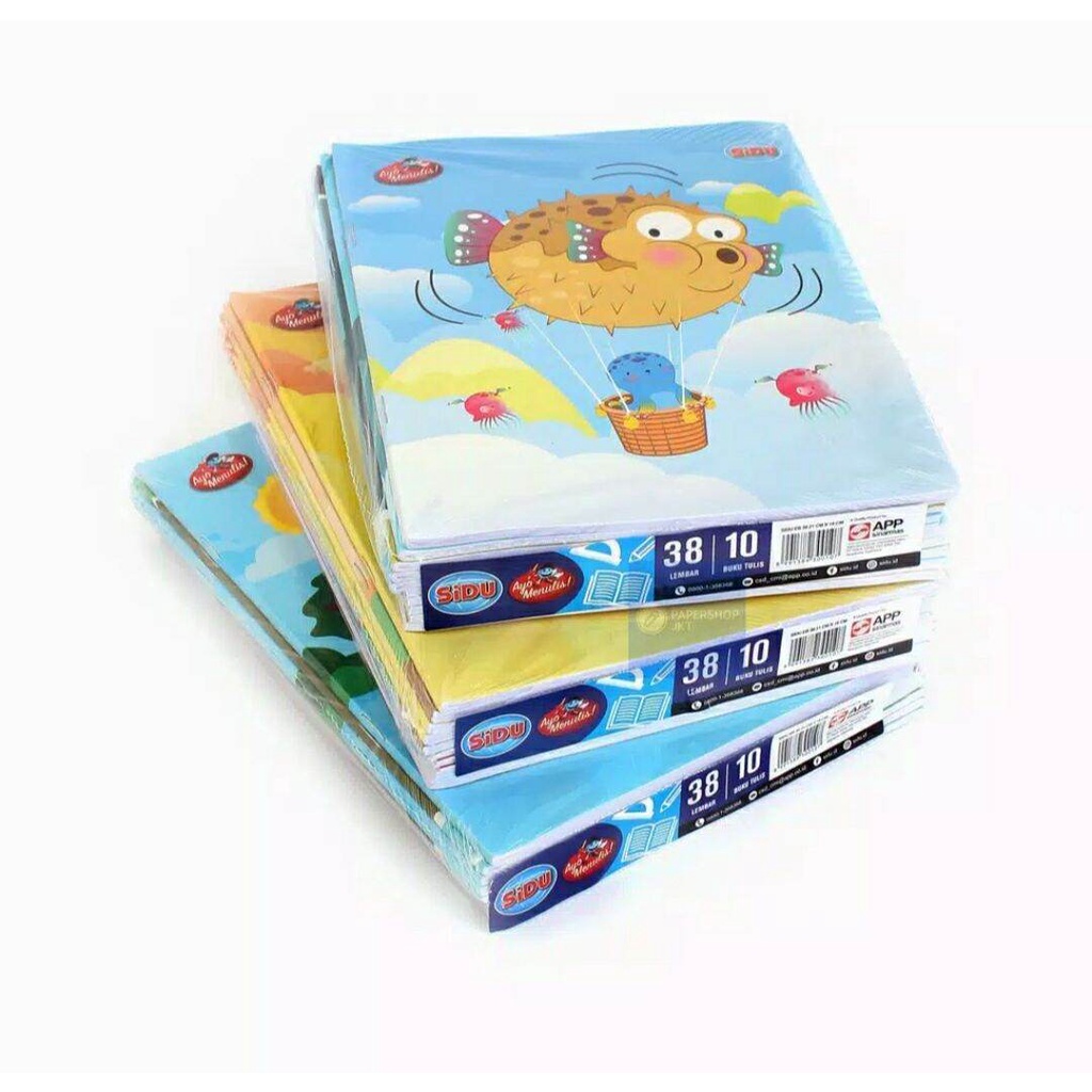 Buku Tulis SIDU 38